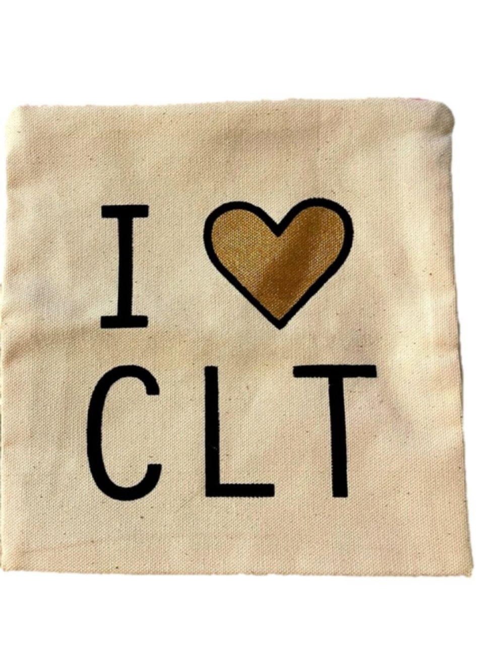 I ❤️ Charlotte cosmetic bag